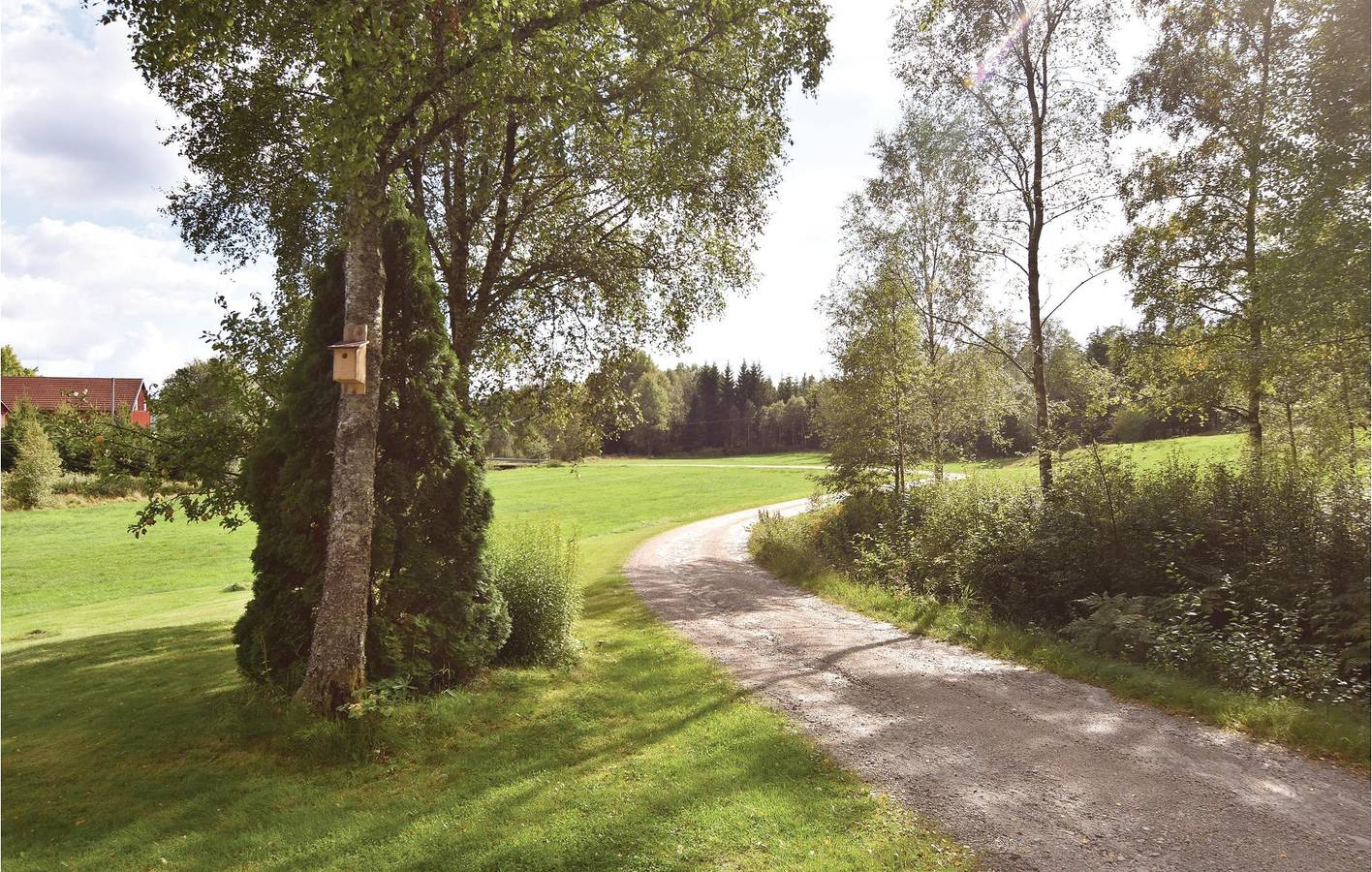 Ferienhaus für 4 Personen mit Garten in Marks Kommun, Västergötland