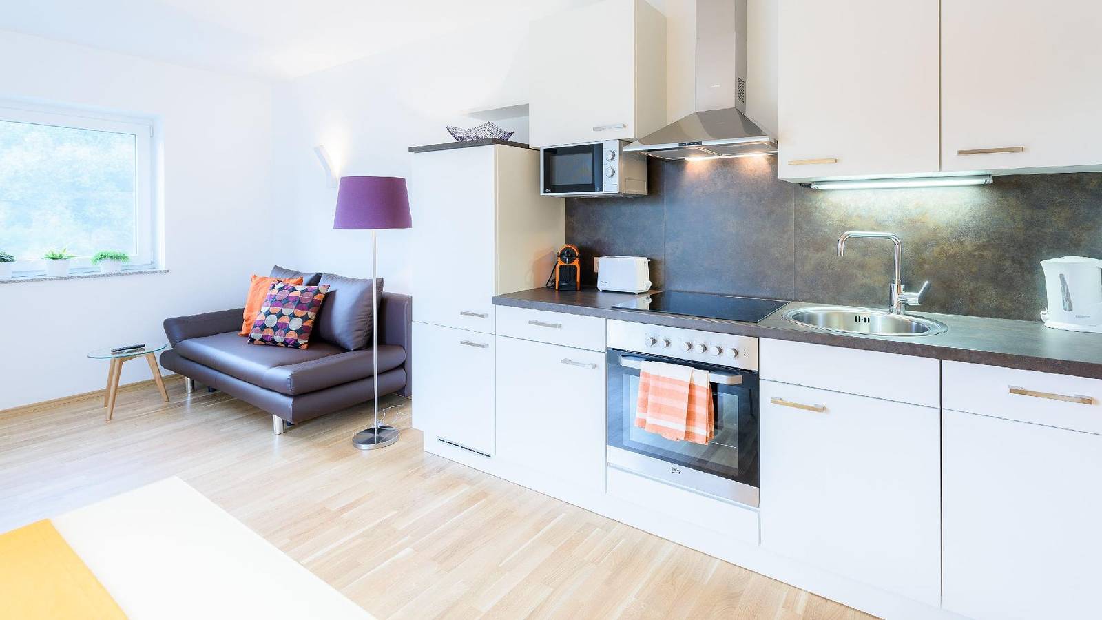 Ganze Ferienwohnung, Stylisches Ferienappartment mit zwei Balkonen in Karawanken und Bachergebirge, Sankt Kanzian am Klopeiner See