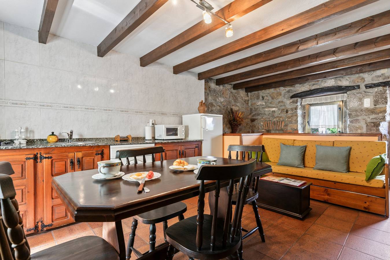 Ferienwohnung 'Lorences D' mit Bergblick in Somiedo, Cordillera Cantábrica