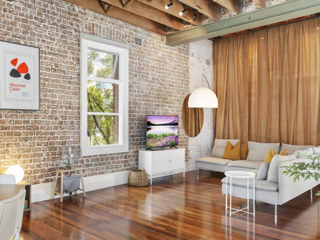 Ganzes Studio, Loft im New Yorker Stil im zentralen Geschäftsviertel von Sydney mit Blick auf die Stadt in Sydney, New South Wales