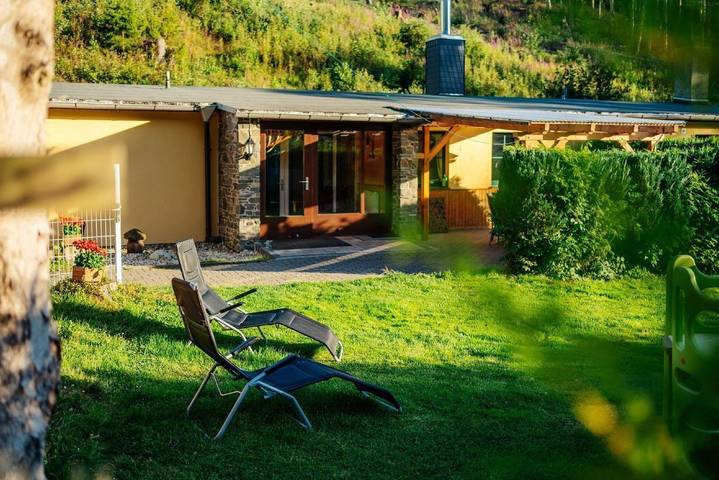 Bungalow voor 6 personen, met tuin en terras, met huisdier in de Harz