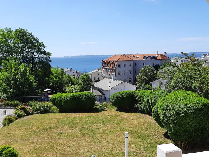 Ferienwohnung für 5 Personen, mit Balkon und Garten sowie Seeblick in Sassnitz