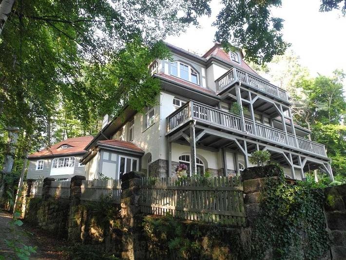 Villa für 8 Personen, mit Balkon und Terrasse sowie Garten in Sachsen