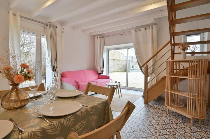 Maison de vacances pour 4 personnes, avec jardin et terrasse