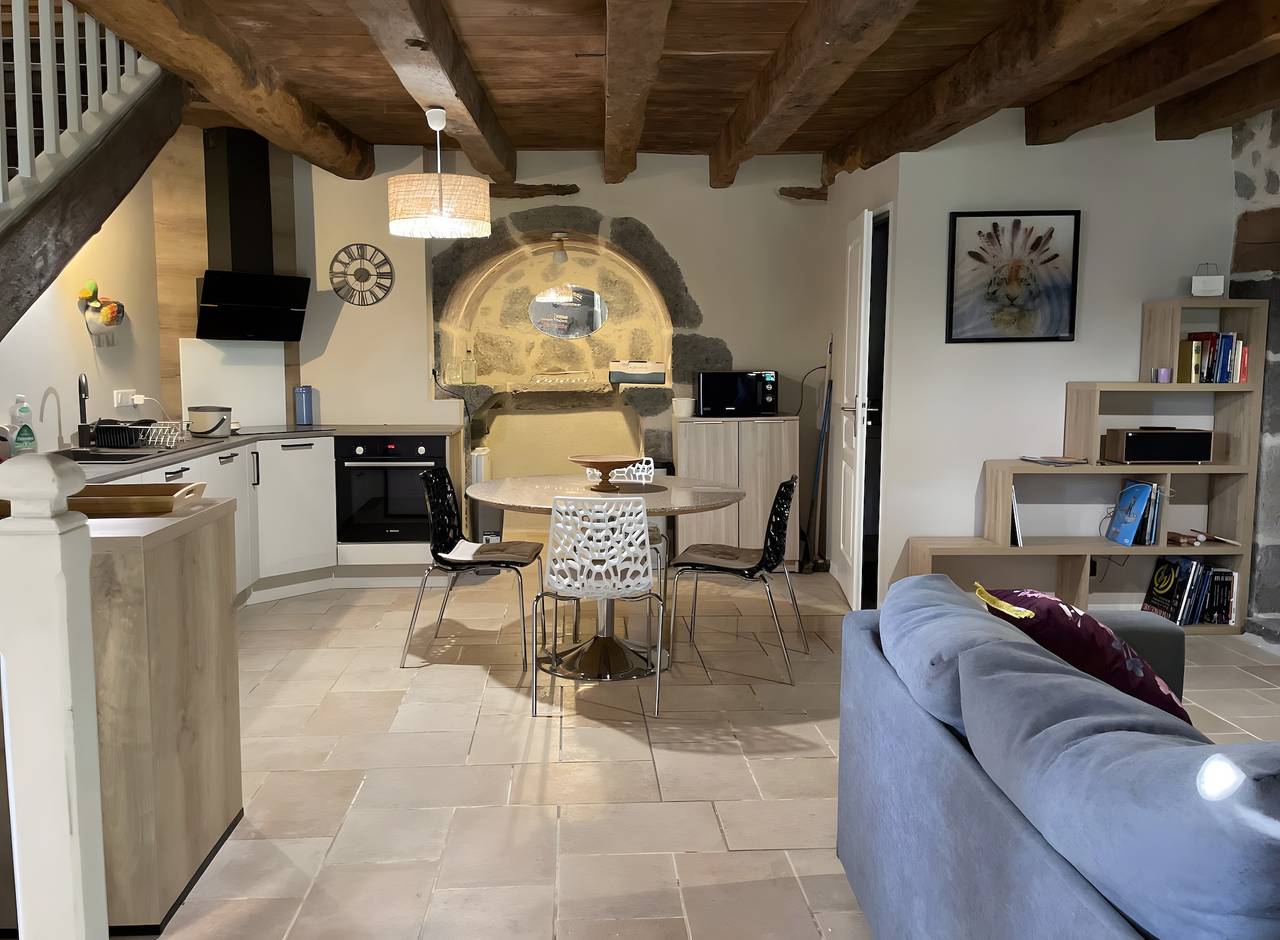 Das Ferienhaus Rosa Bonheur in Saint-Cernin, Aurillac und Umgebung