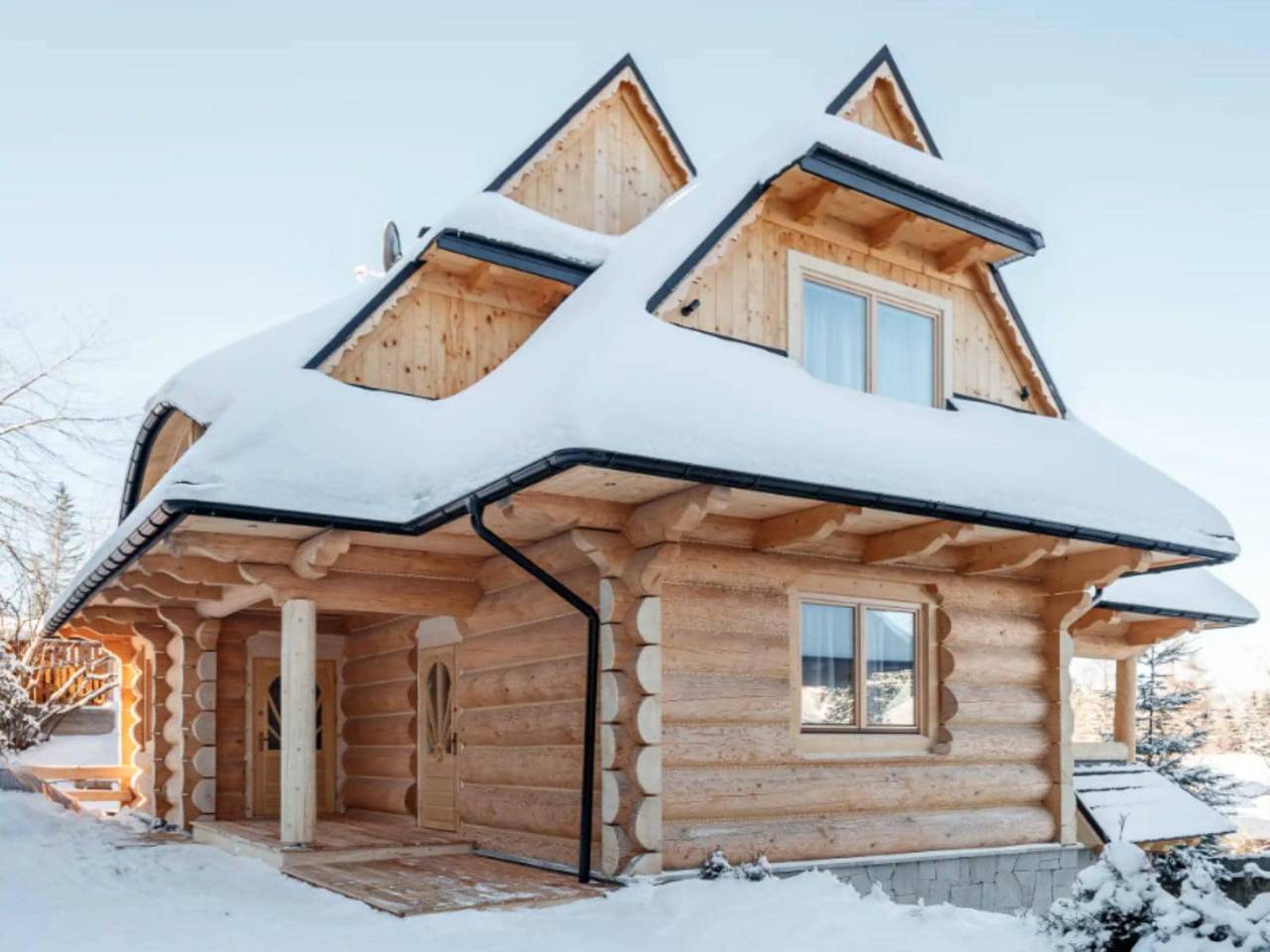 Komfortables Ferienhaus, 3 Schlafzimmer, Kamin in Zakopane, Karpaten (Polen)