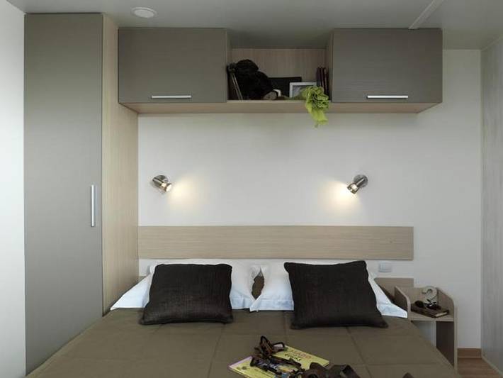 Camping Sites et Paysages - Les Pinèdes  - Mobilheim 4 personen - Hoher Komfort Figuéras in La Colle-sur-Loup, Mittelmeerküste (Frankreich)