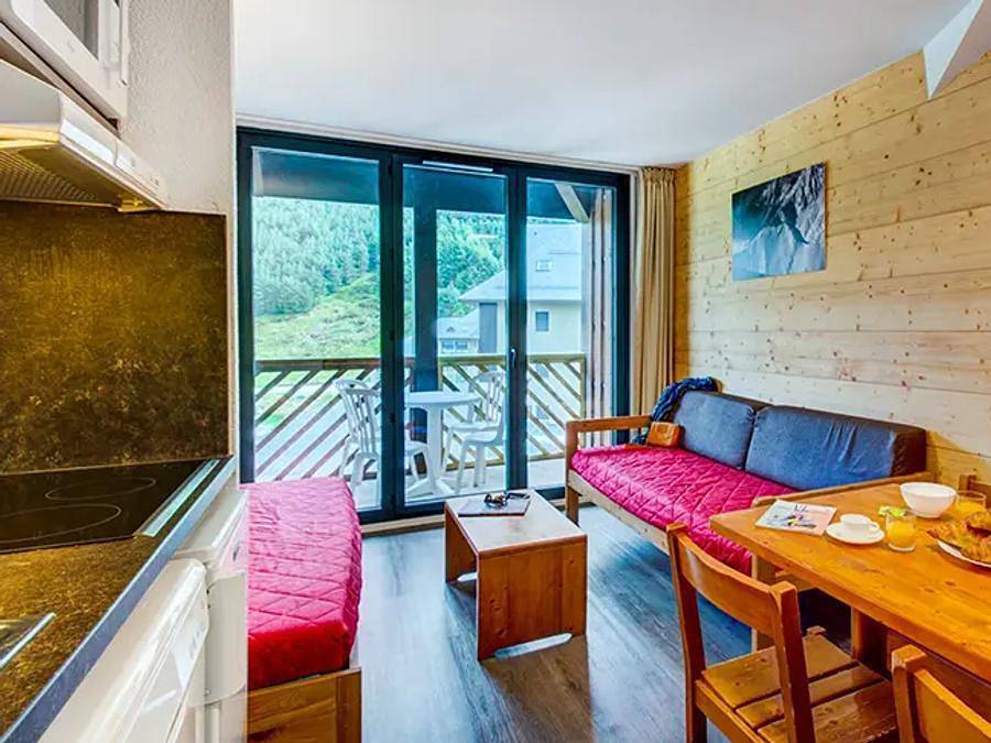 Résidence Privilège - Vacancéole - Studio 4 personnes - Studio 3 personnes avec coin nuit in Peyragudes, Pyrénées