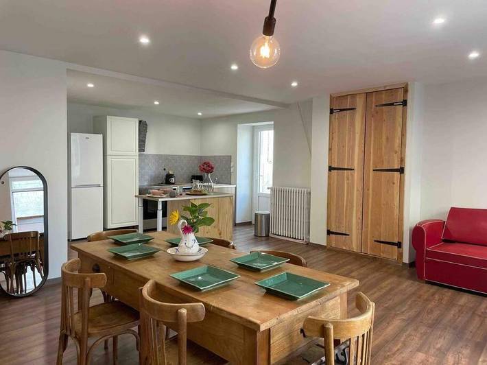 Appartement de vacances pour 6 personnes, avec balcon