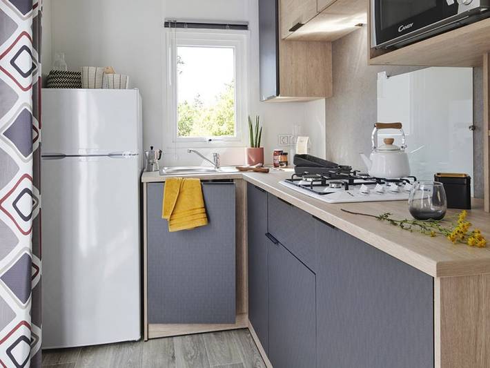 Mobil home pour 4 personnes, avec piscine à La Douze - 2