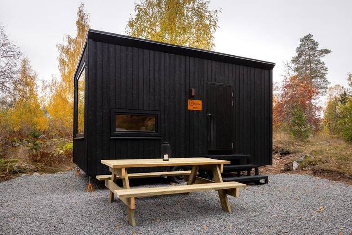 Camping für 2 Personen, mit Seeblick und Ausblick, mit Haustier in Mittelschweden - 3
