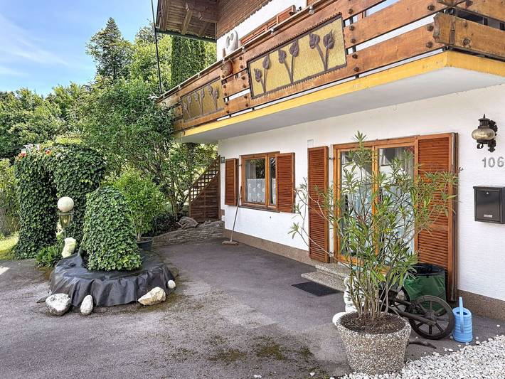 Ferienwohnung für 3 Personen, mit Seeblick und Garten in Velden am Wörther See