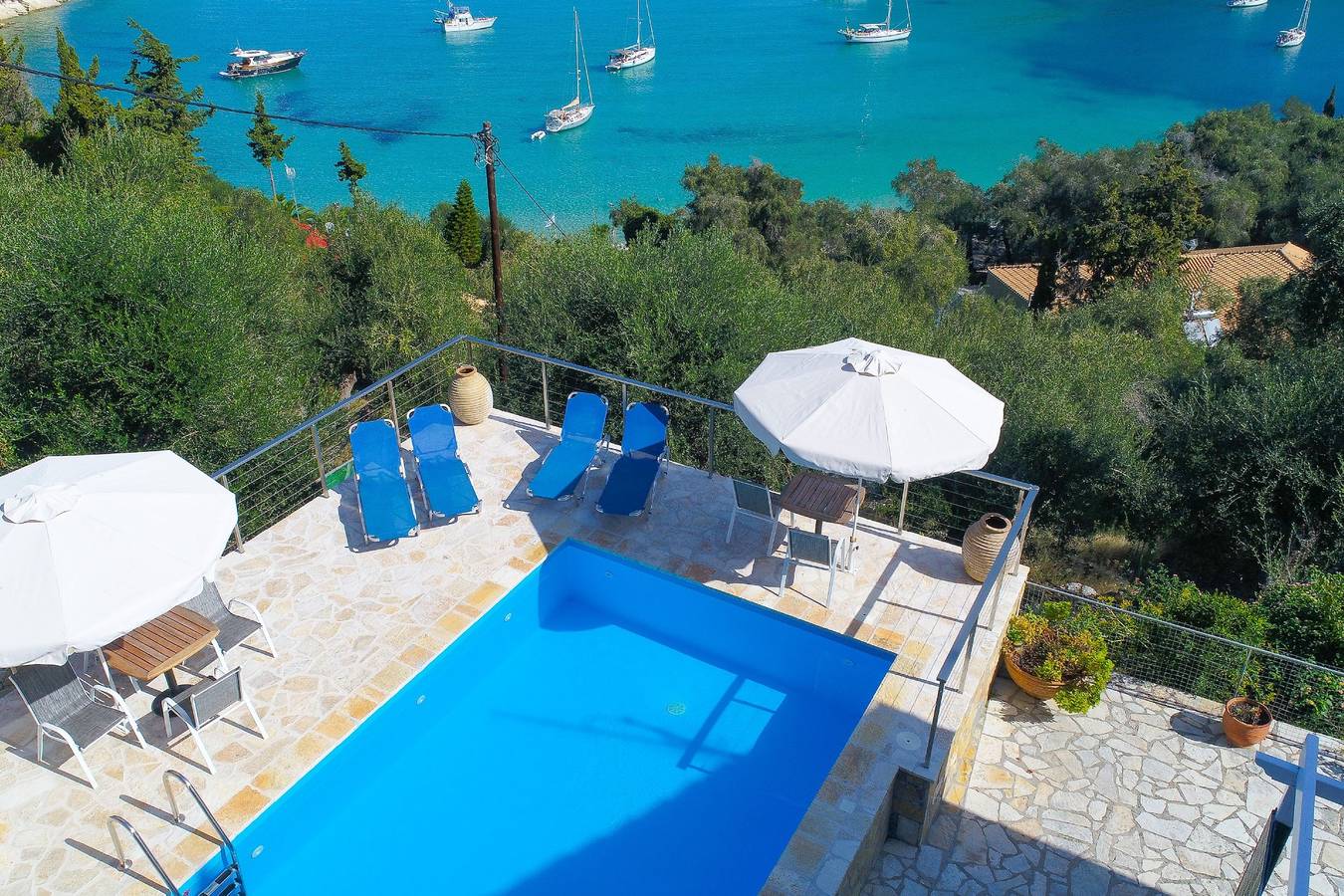Villa Meropi in Lakka, Paxos
