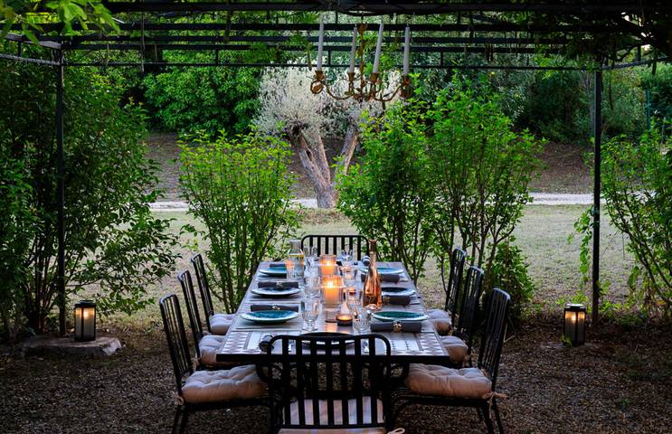 Villa pour 8 personnes, avec balcon et jardin