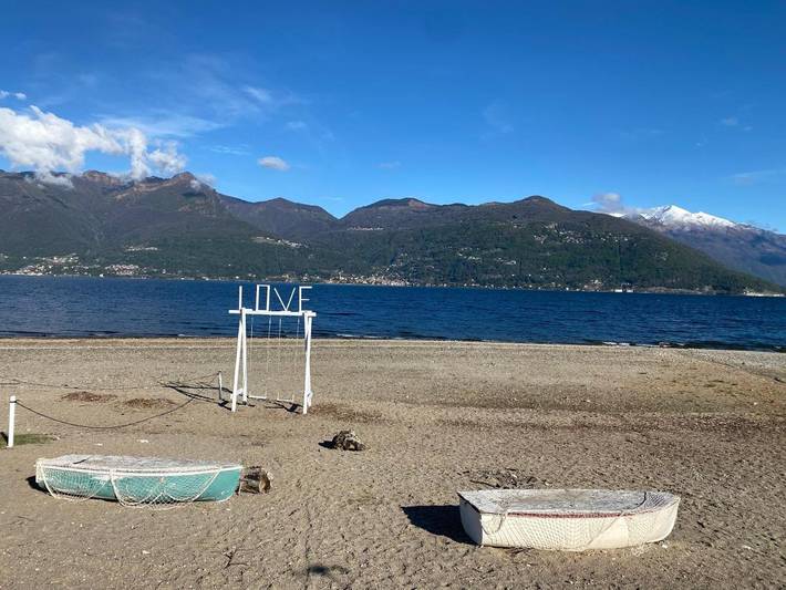 Ferienwohnung für 4 Personen, mit Garten und Ausblick sowie Pool und Seeblick, mit Haustier in Brezzo di Bedero - 3