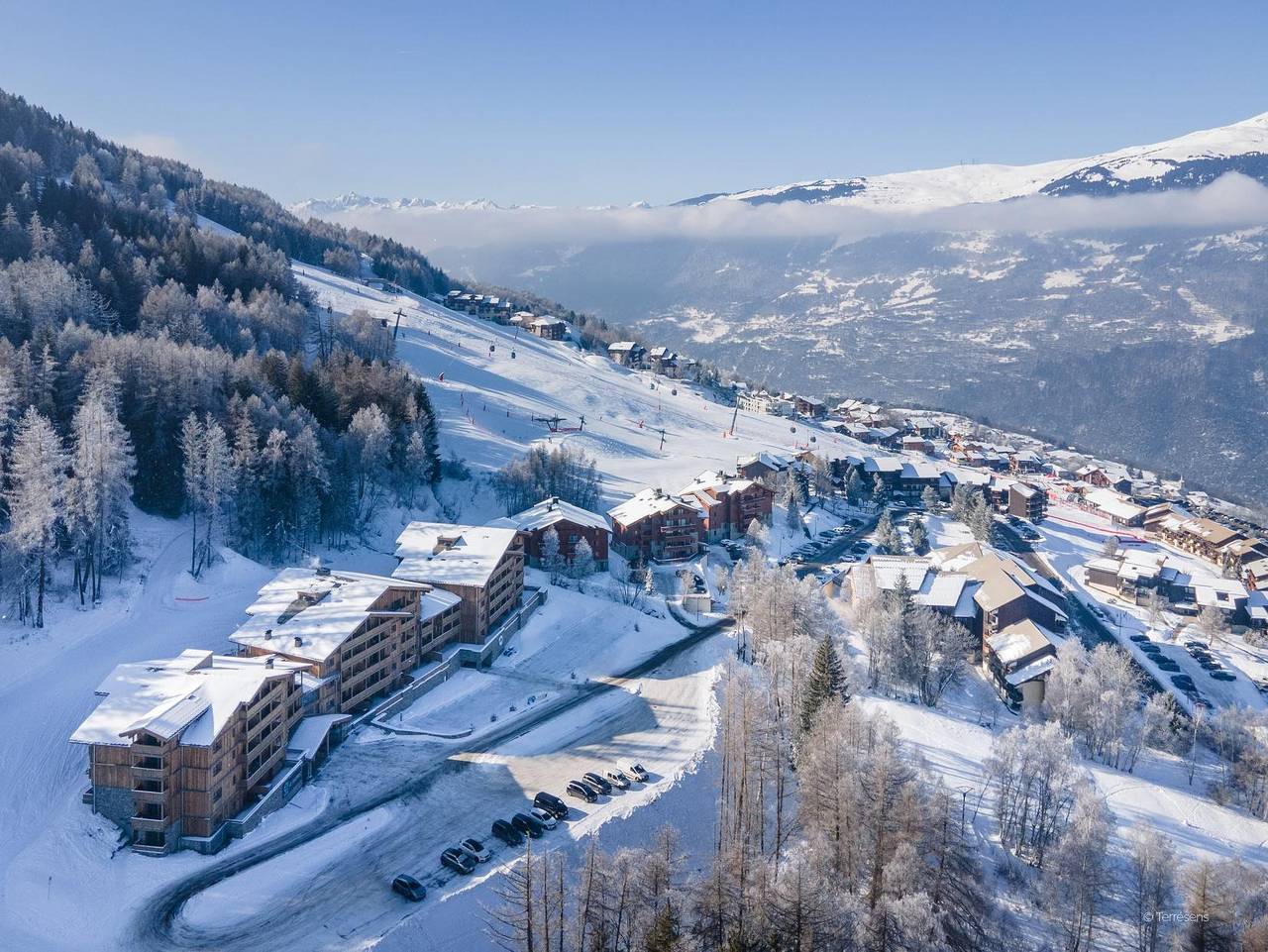 Ganze Wohnung, Résidence Terresens Le Snoroc - Wohnung 2 Zimmer Kabine 4-6 Personen in La Plagne, Aime-la-Plagne