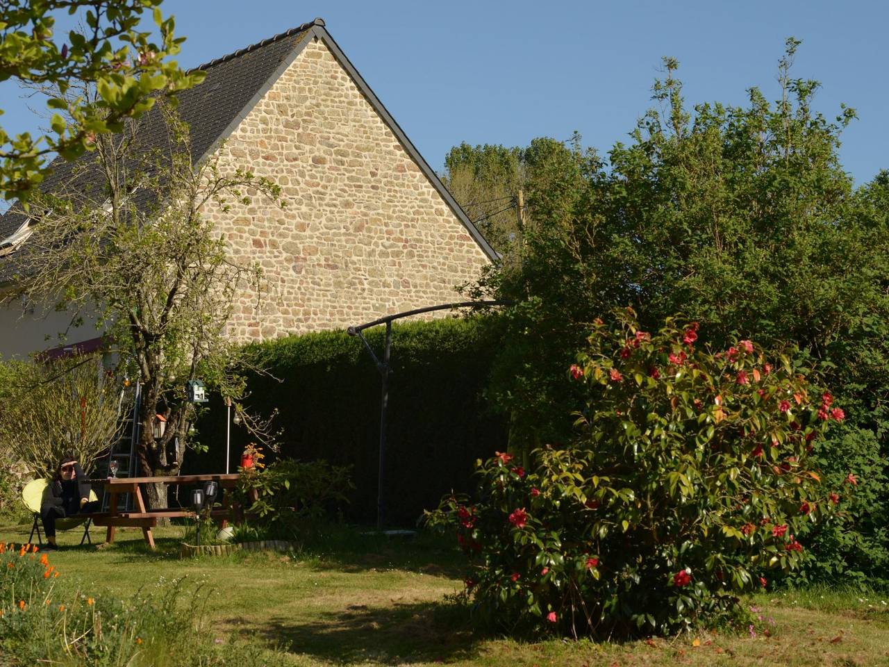 Gemütliches Haus in der Bucht von Mont-Saint-Michel in Saint-Laurent-de-Terregatte, Avranches region