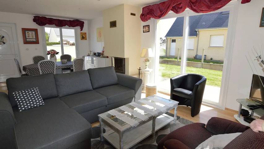 Location de vacances pour 8 personnes, avec jardin à Denneville - 2