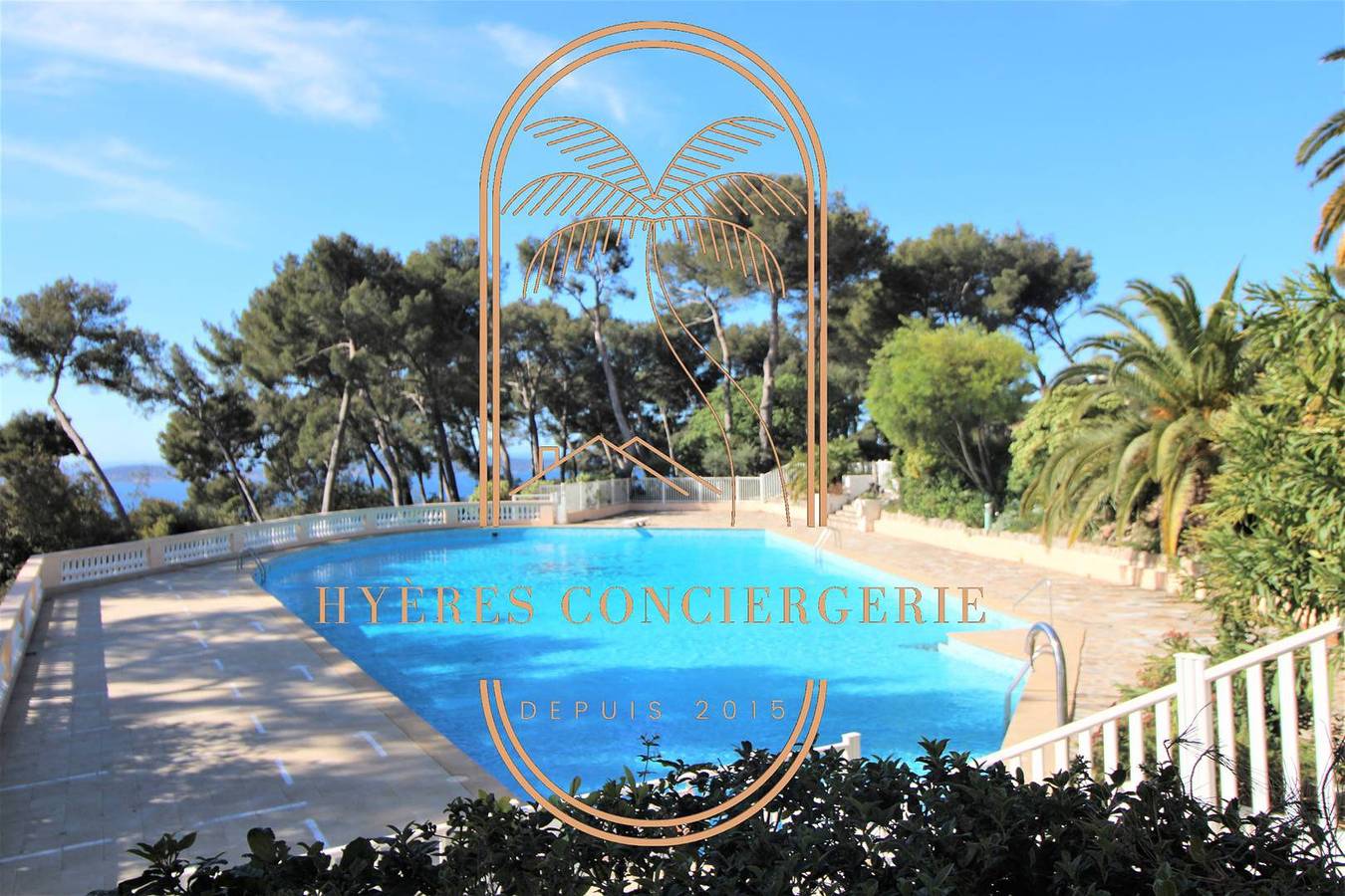 T3 L'escapade vue mer-Piscine Clim Wifi in Hyeres, Parc national de Port-Cros