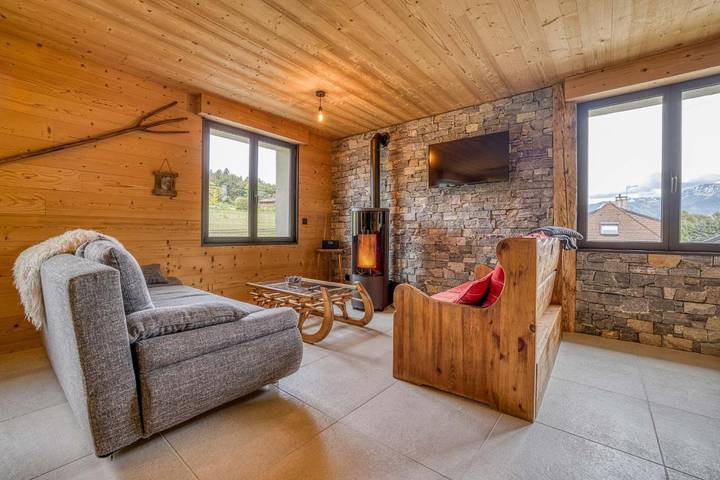 Gîte pour 5 personnes, avec jardin et vue à Épagny - 3