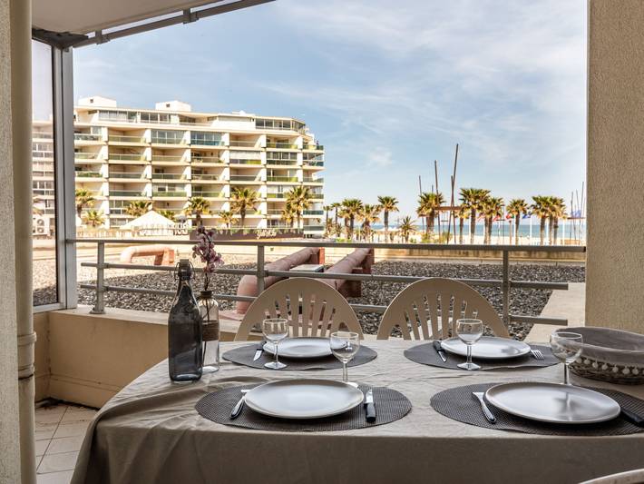 Ferienwohnung für 4 Personen, mit Balkon in Canet-en-Roussillon