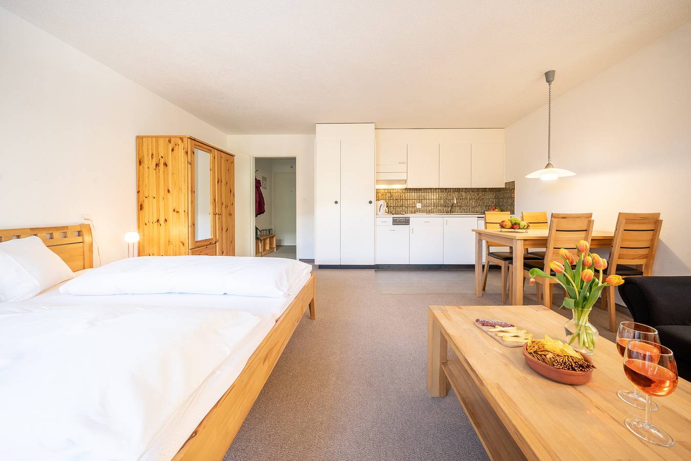 Ganzes Studio, 3206 Bequemes und helles Studio in Vulpera, Tarasp