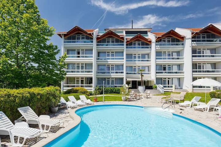 Appartement de vacances pour 2 personnes, avec jacuzzi et piscine ainsi que balcon et sauna, animaux acceptés - 1