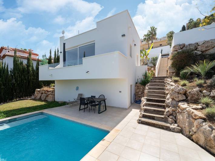 Maison de vacances pour 2 personnes, avec jardin ainsi que balcon et piscine - 1