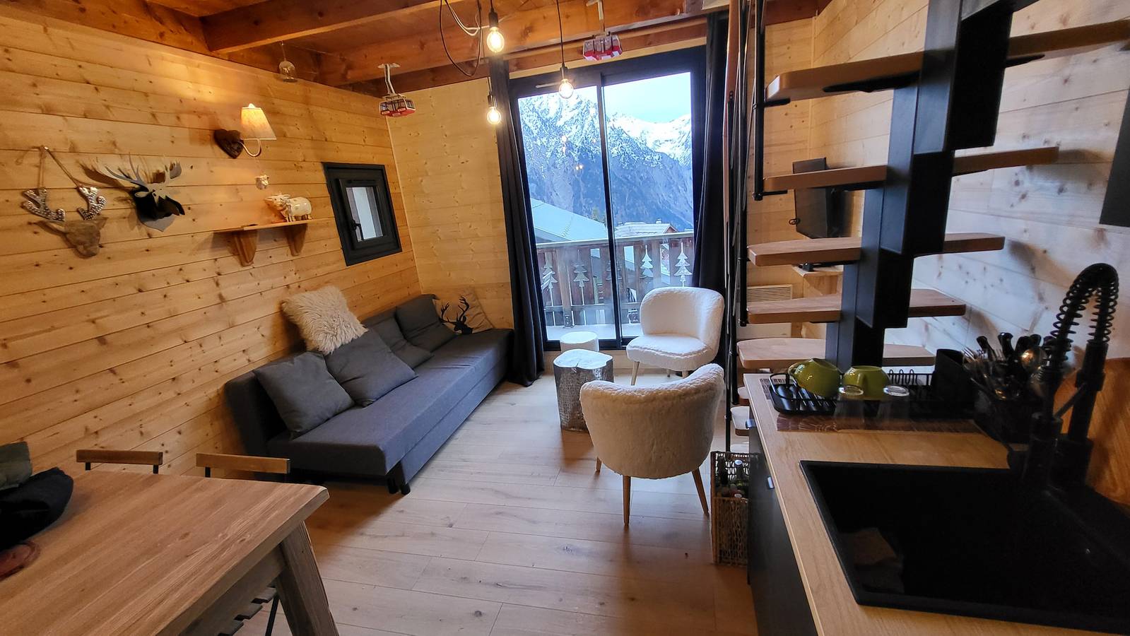 Entire apartment, Balcons de Venosc N°B21 - St4 in Vénosc, Les Deux Alpes