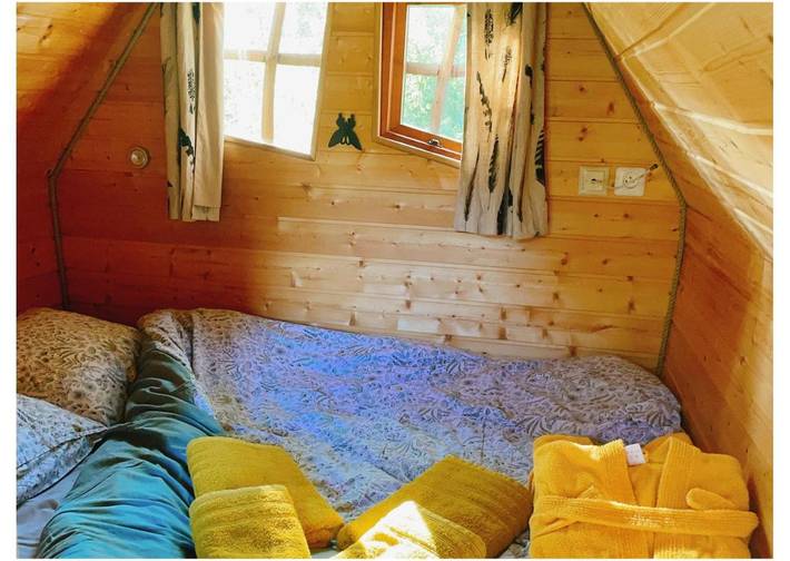 Location de vacances pour 2 personnes, avec terrasse ainsi que vue et jardin à Guenrouet - 2
