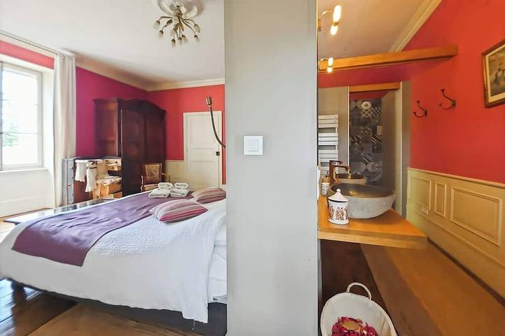 Location de vacances pour 15 personnes, avec piscine et jardin à Andancette - 4