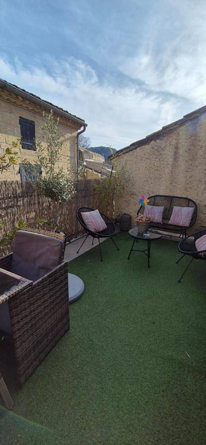 Gîte pour 2 personnes, avec vue et balcon dans Le Gardon A Collias Collias - 4