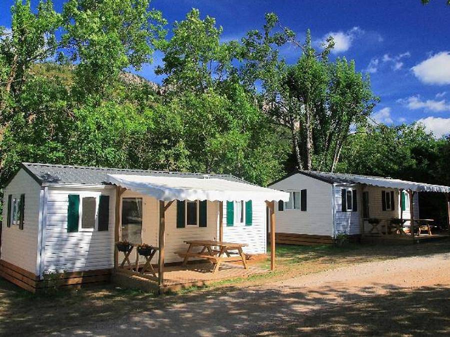 Camping Le Jardin des Cévennes - Mobilhome 6 personnes - Bermudes in Meyrueis, Parc national des Cévennes