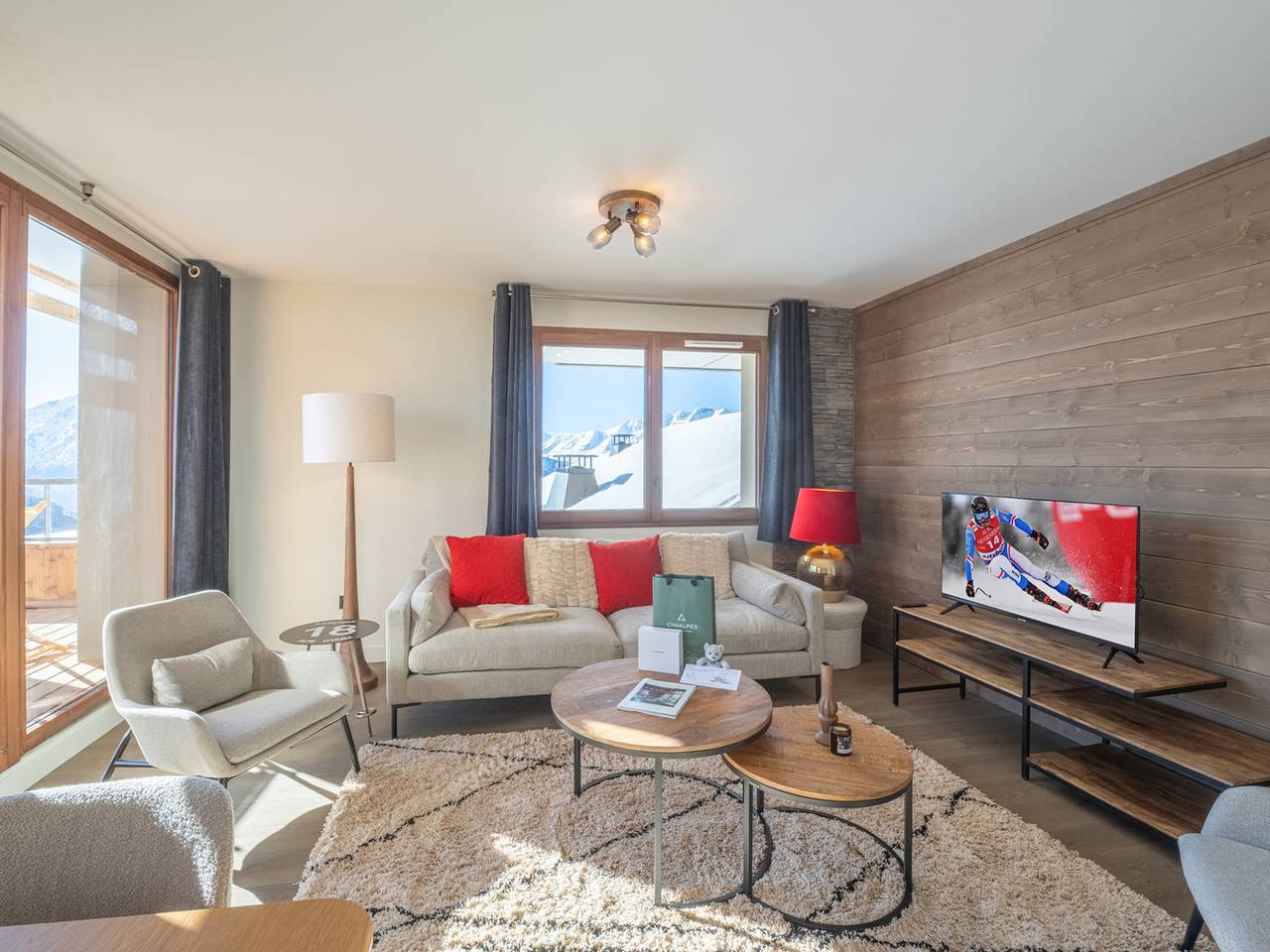 Appartement entier, Bel appartement 6 pers, proche pistes, Wifi, animaux acceptés in Huez, Parc national des Écrins