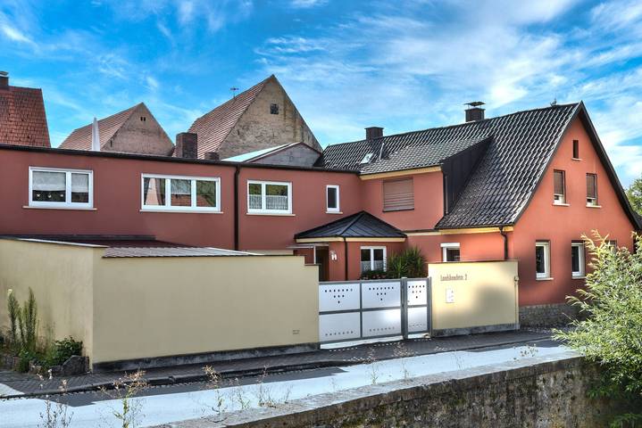 Ferienwohnung für 3 Personen, mit Terrasse und Pool in Volkach - 2