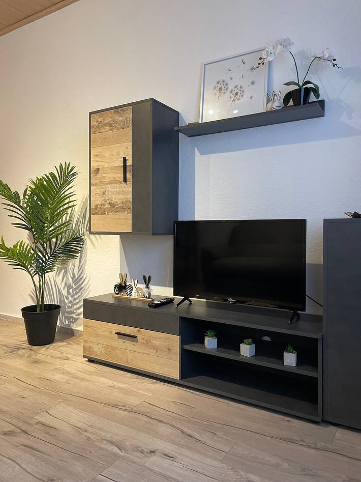 Ganze Wohnung, Ferienwohnung 'Ruhiger Zeithain' mit privatem Garten, Wi-Fi und Klimaanlage in Zeithain, Meißen und Umgebung