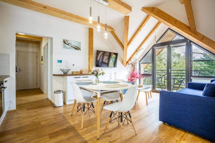 Hütte für 6 Personen, mit Terrasse und Garten in Tschechien - 2