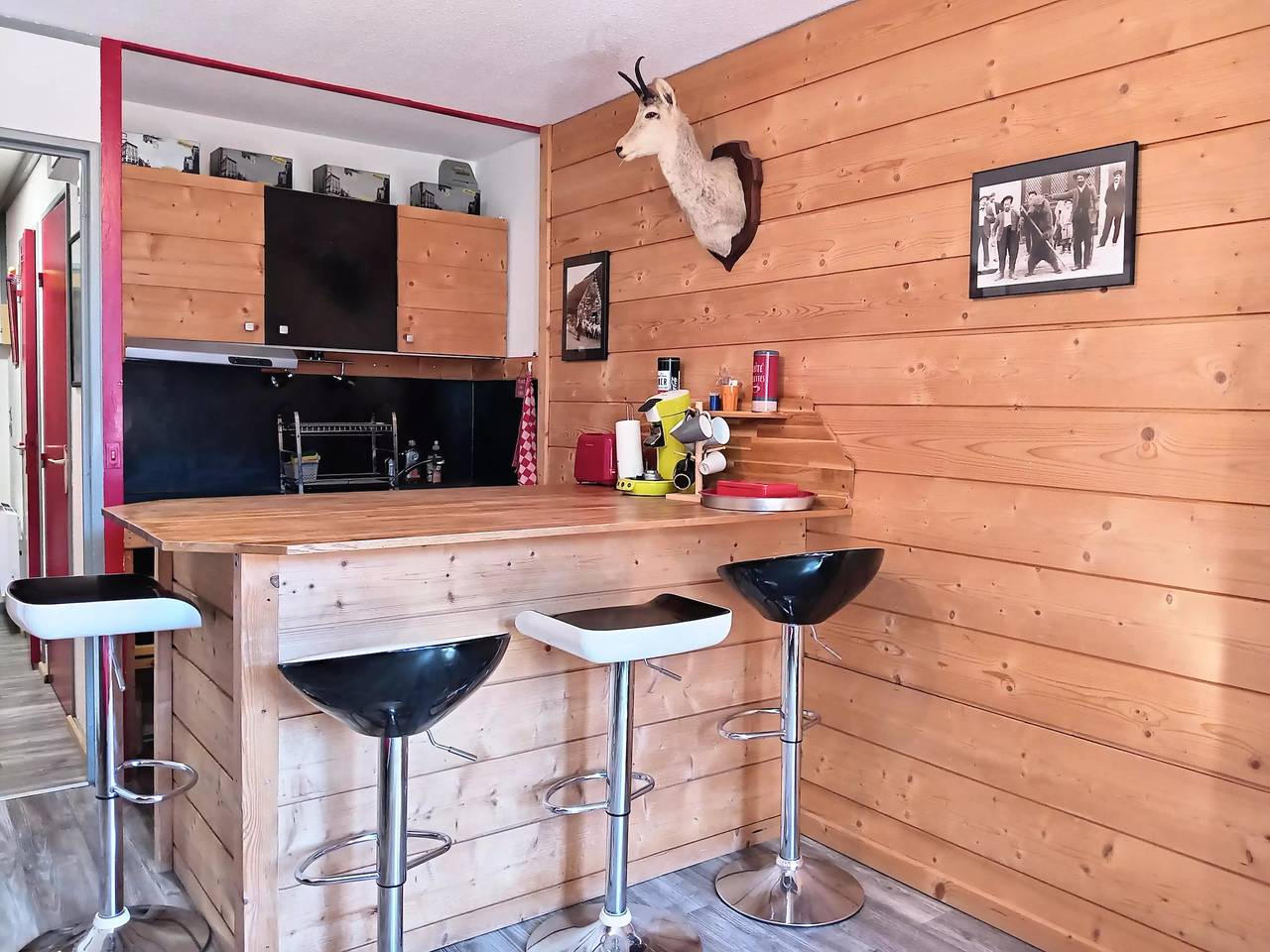 Ganze Wohnung, Ferienwohnung Bergblick 2 Zimmer + Kabinenecke 6 Personen - Prestige in La Mongie, Bagnères-de-Bigorre