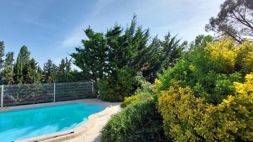 Location de vacances pour 4 personnes, avec piscine ainsi que jardin et vue à Villelongue-d'Aude - 2