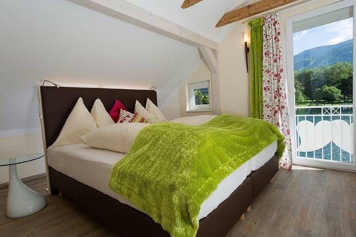 Ferienwohnung für 5 Personen, mit Garten und Sauna sowie Pool und Balkon, mit Haustier in Seeboden - 2