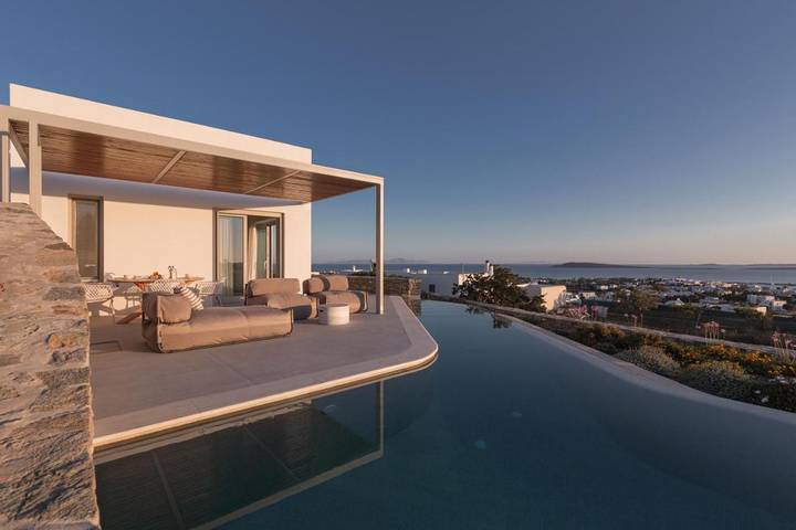 Villa voor 4 personen, with tuin and uitzicht as well as zwembad in Aliki