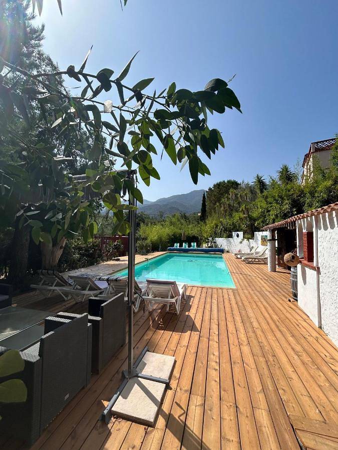 Tente pour 4 personnes, avec jardin ainsi que piscine et vue dans les Pyrénées-Orientales - 4