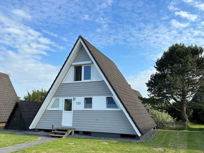 Ferienhaus für 6 Personen, mit Terrasse und Garten