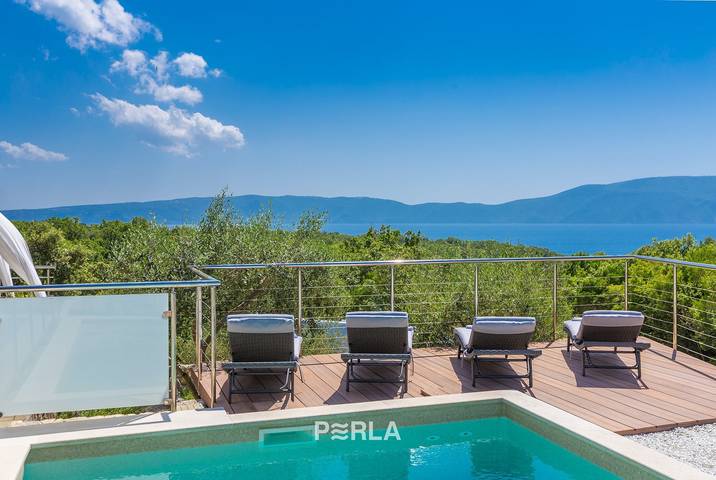 Ferienwohnung für 4 Personen, mit Pool und Meerblick auf Krk - 3