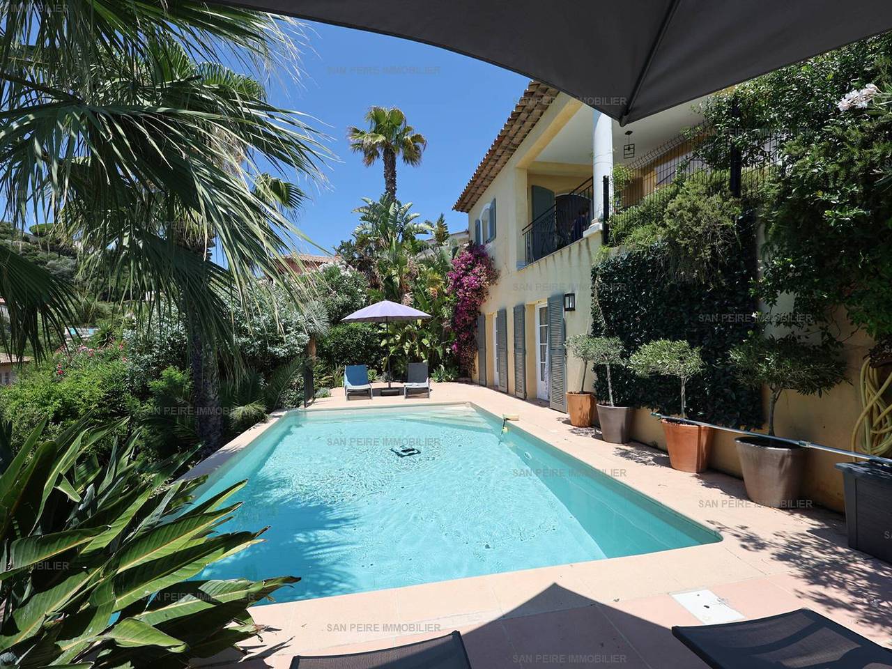 Villa 8 pers., vue baie St Tropez in La Nartelle, Sainte-Maxime