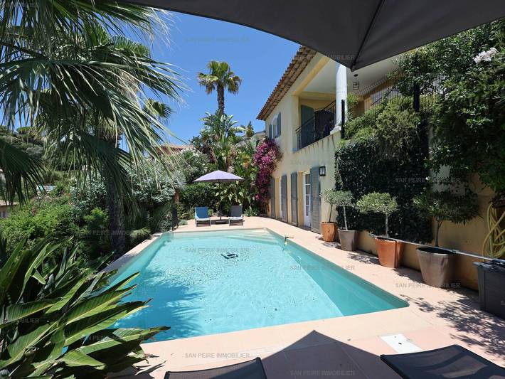 Villa 8 pers., vue baie St Tropez in La Nartelle, Sainte-Maxime