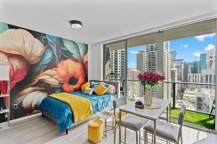 Loft voor 4 personen, with zwembad and balkon as well as whirlpool in Miami