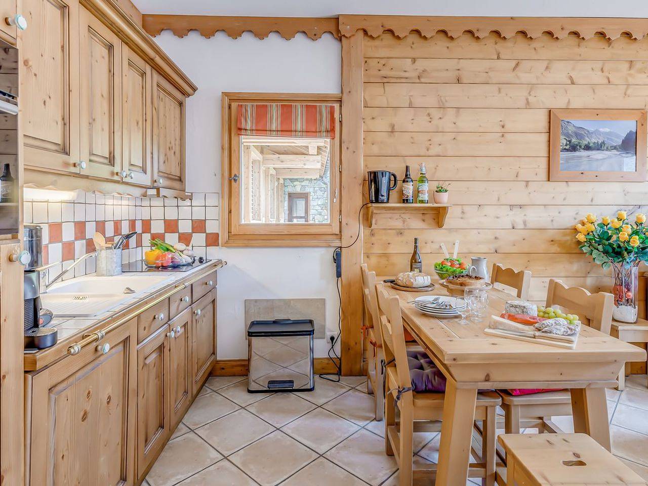 Apartamento entero, Champagny - Apartamento 6 pers, 3 piezas, 60m², Wifi, Parking, Balcón in Champagny-en-Vanoise, Parque Nacional de Vanoise