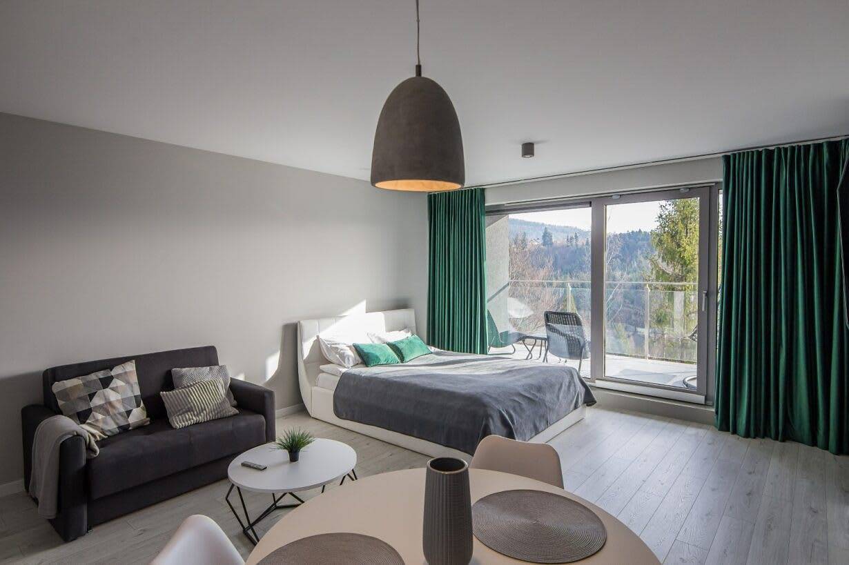 Ganzes Studio, Bukowa 17A | Elegant Studio | Parking in Wisła, Karpaten (Polen)