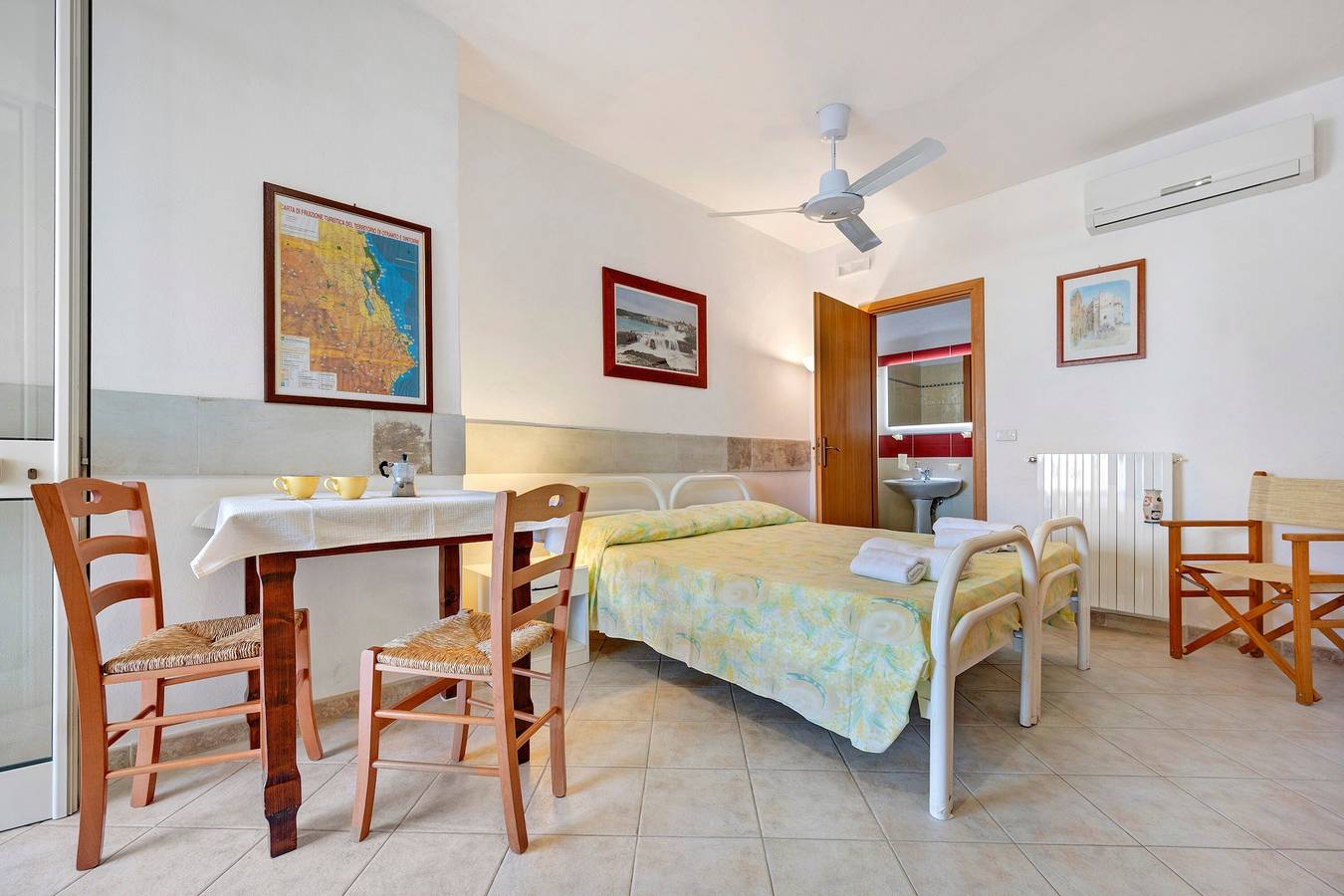 Studio entier, Studio 'Atenaion Studio Residence' avec terrasse commune, Wi-Fi et climatisation in Otranto, Région d'Otranto